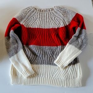 Barbour women's wool striped “sock monkey” sweater EUC size 8 (US)/small